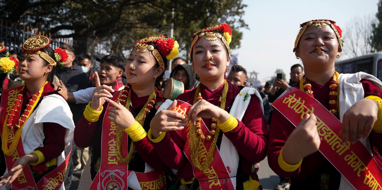 टुँडिखेलमा मगर समुदायले निकाल्यो र्‍याली