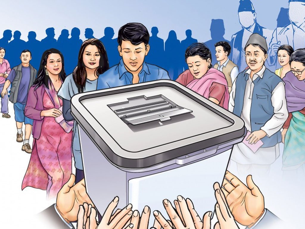 बेँसी झरेका मतदातालाई मतदान गर्न समस्या