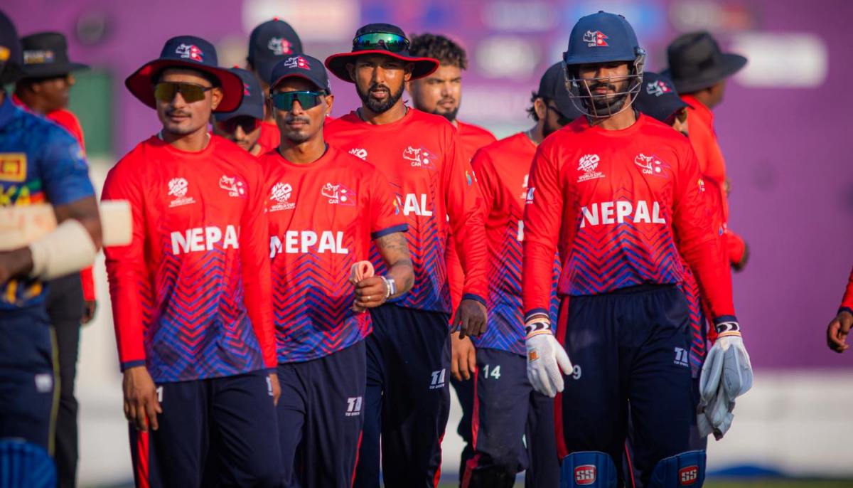 विश्वकप तयारी : पहिलो अभ्यास खेलमा श्रीलंकासँग नेपाल पराजित