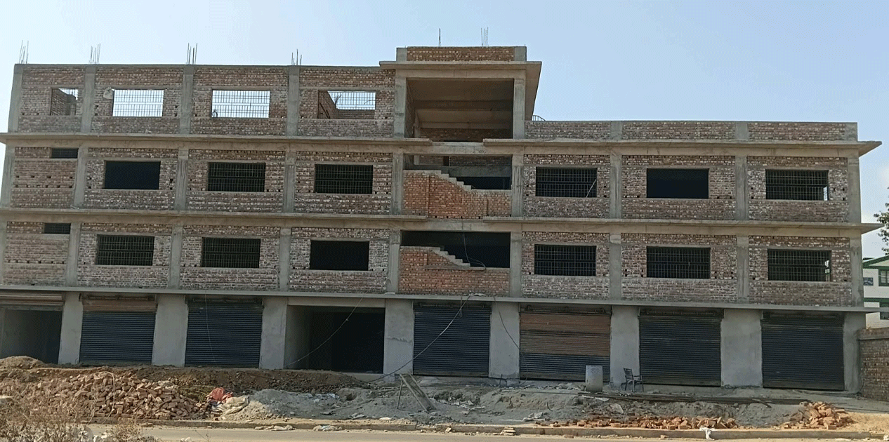 पौवादुङमाको प्रशासनिक भवन निर्माण अन्तिम चरणमा