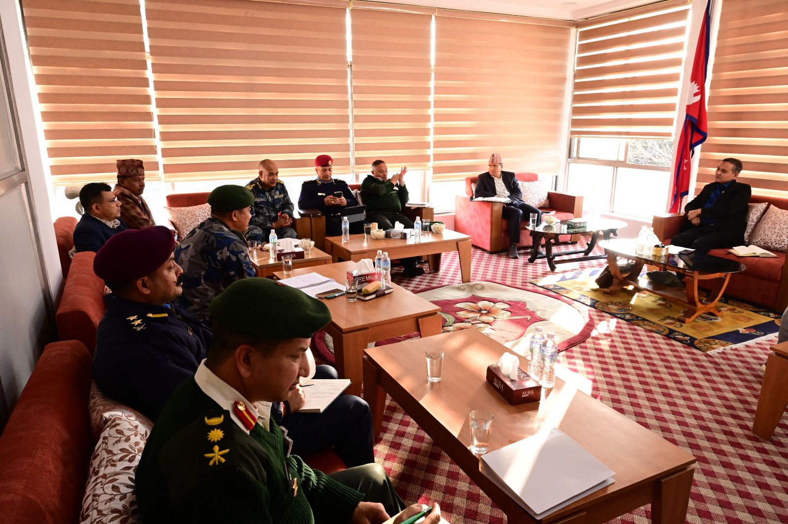 रौतहट तनावबारे केन्द्रीय सुरक्षा समितिको बैठक