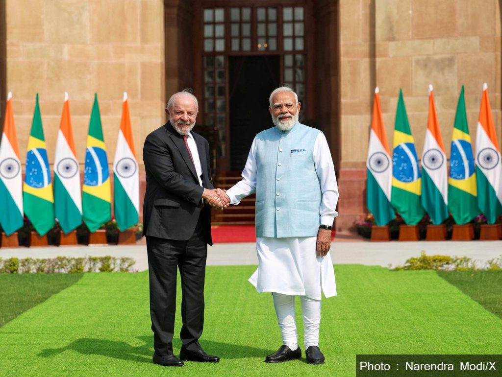 भारत–ब्राजिलबीच दुर्लभ खनिज तत्वमा सहकार्य गर्ने समझदारी