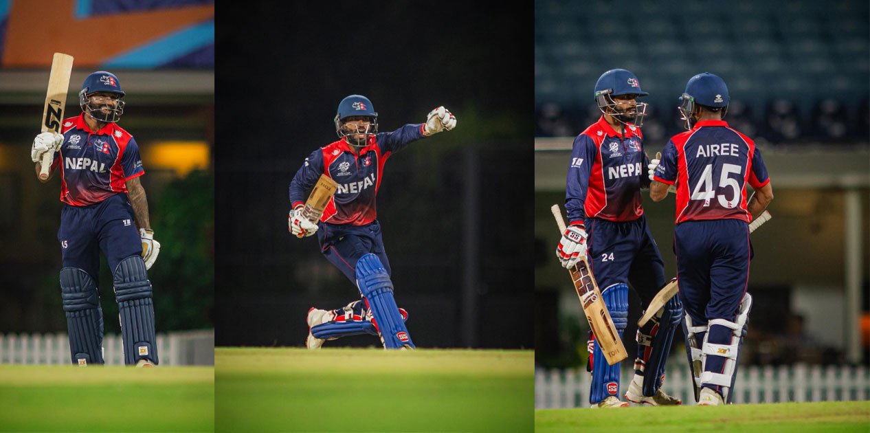 दीपेन्द्र र आरिफको अर्धशतकमा यूएईविरुद्ध नेपालको सानदार जित