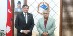 प्रधानमन्त्री कार्कीसँग पाकिस्तानी राजदूत हासमीको शिष्टाचार भेट