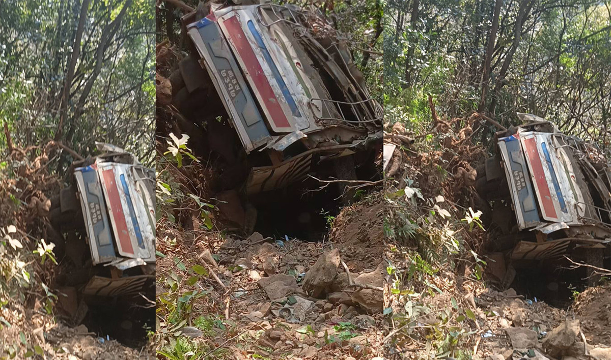 भोजपुरमा चुनावी गस्तीमा निस्केको सेनाको टोली सवार बस दुर्घटना, ११ जना घाइते