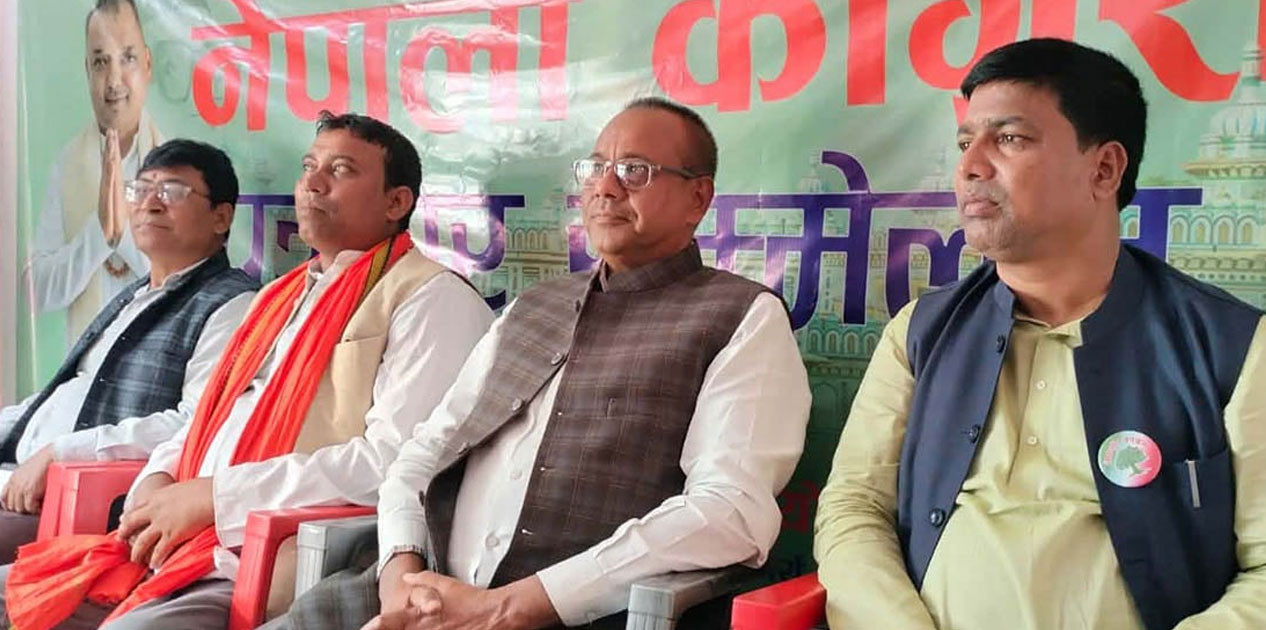 जनकपुरधामको सभामा १ लाखभन्दा बढी समर्थक उतार्ने काँग्रेसको दाबी