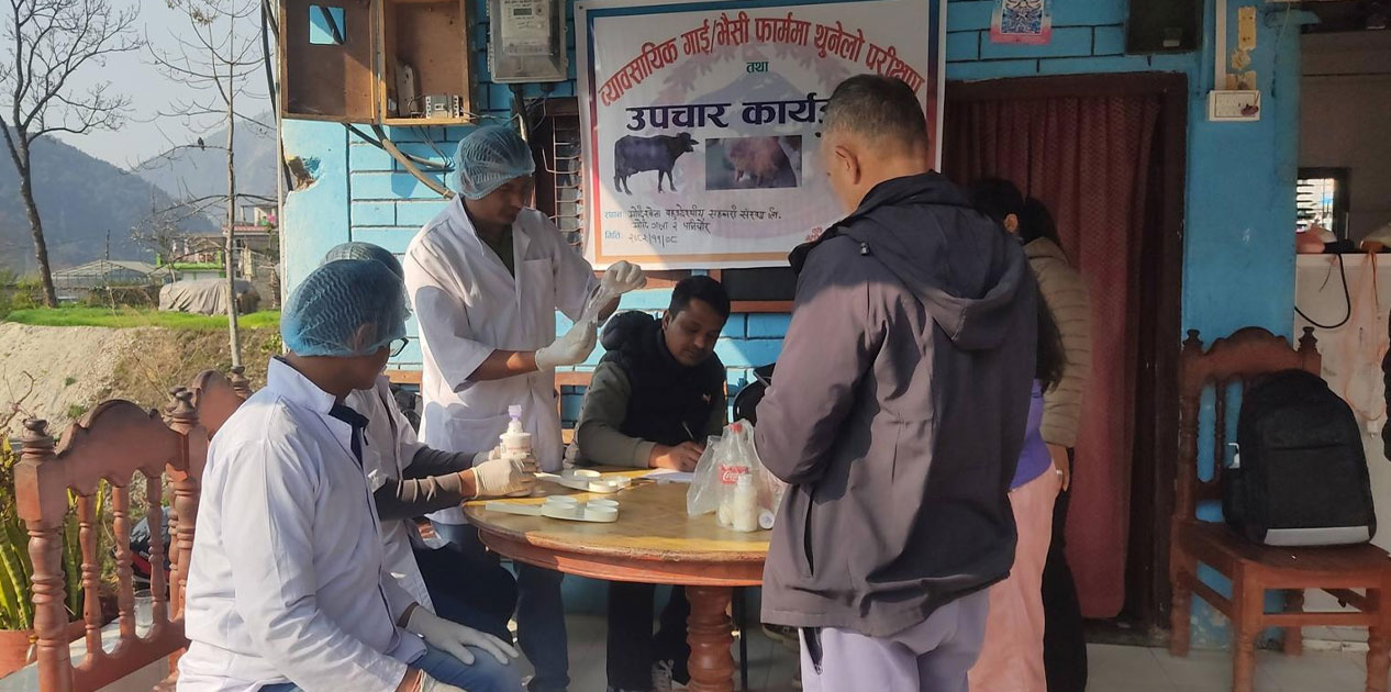 गाईभैँसीमा थुनेलो रोग