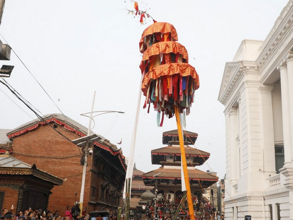 भक्तपुरमा होली पर्व सुरु