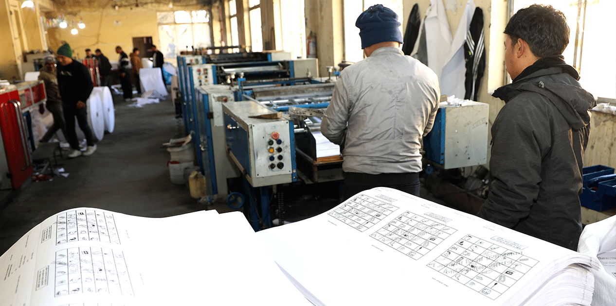 ६० जिल्लाको मतपत्र छपाइ सम्पन्न, प्याकिङ धमाधम