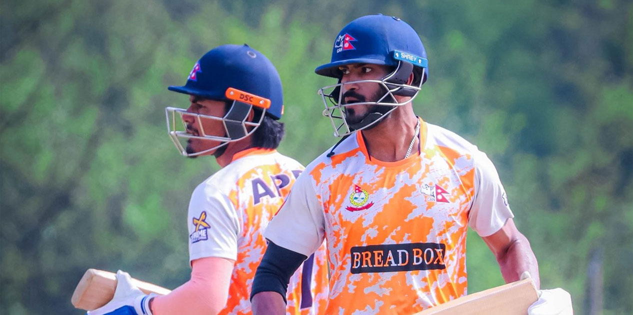 आसिफको शतकको मदतमा एपीएफले बागमतीलाई दियो २७२ रनको लक्ष्य