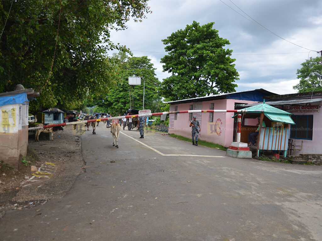 निर्वाचन अवधिभर नेपाल-भारत सीमा नाका बन्द