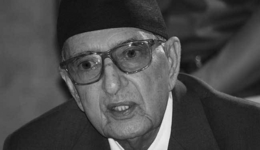 आज गिरिजाप्रसाद कोइरालाको १६ औँ स्मृति दिवस मनाइँदै