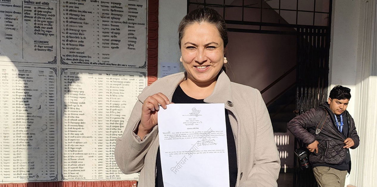 निशा अधिकारीद्वारा चुनावको आम्दानी र खर्च विवरण सार्वजनिक