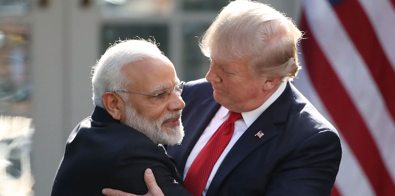 ट्रम्प र मोदीबीच टेलिफोन संवाद