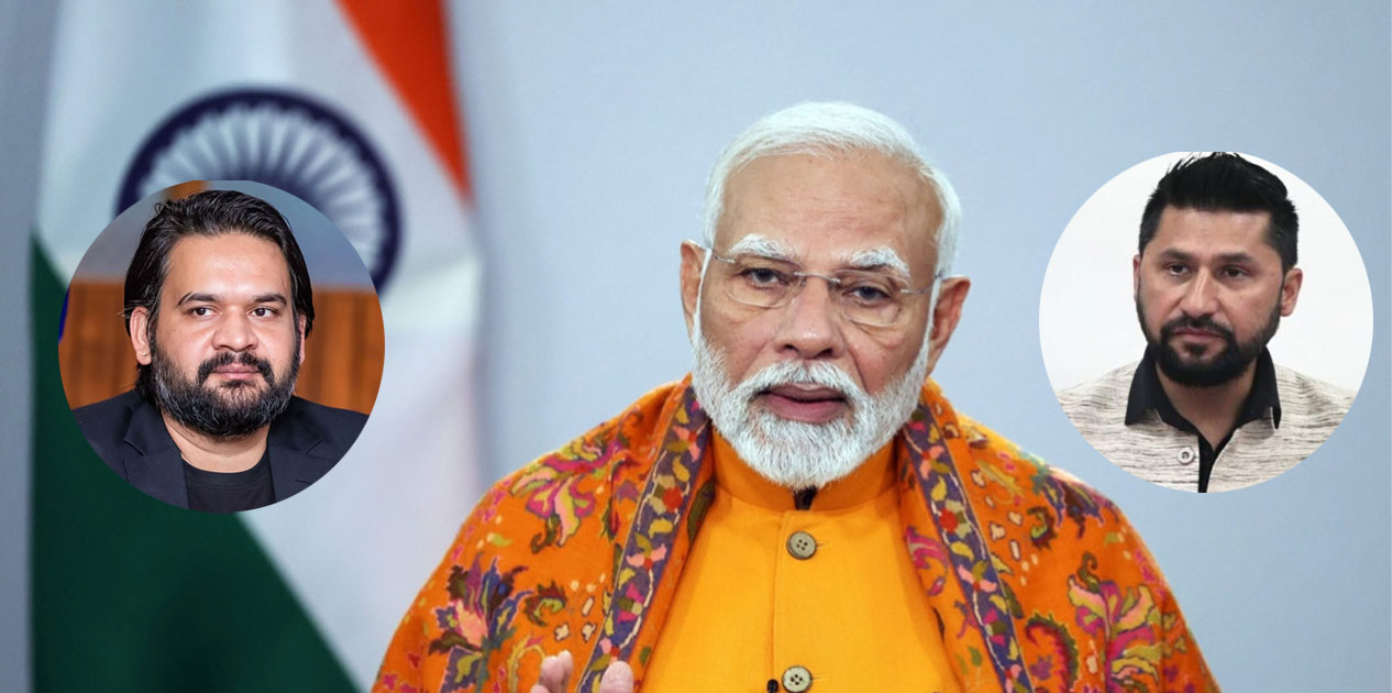 भारतीय प्रधानमन्त्री मोदीद्वारा रास्वपा नेताद्वय लामिछाने र साहसँग टेलिफोन संवाद