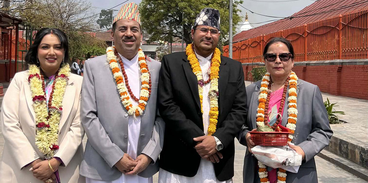 शपथ ग्रहणअघि पशुपतिनाथमा राप्रपा सांसदहरूको पूजाअर्चना