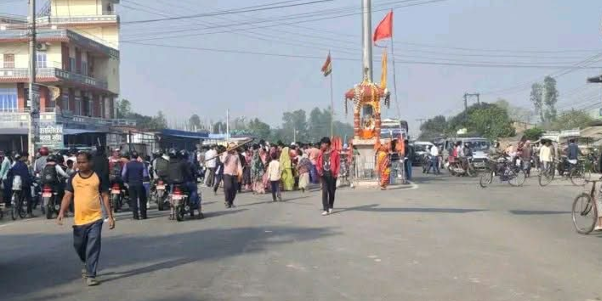 बर्दियामा नौ राउन्ड हवाई फायर, ११ प्रहरीसहित तीन स्थानीय घाइते