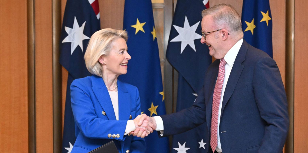 इयु–अस्ट्रेलिया व्यापार सहमति