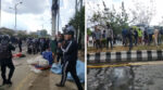 काठमाडौं जिल्ला अदालत अगाडि प्रहरी–प्रदर्शनकारीबीच झडप