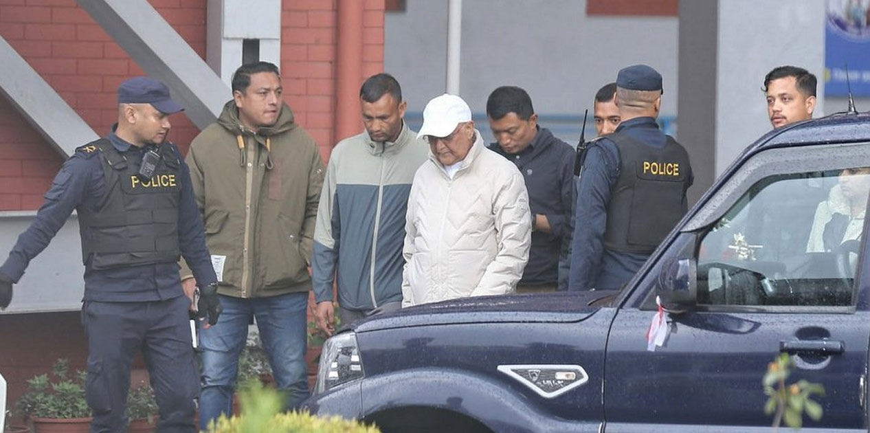 ओलीलाई स्वास्थ्य परीक्षणका लागि शिक्षण अस्पताल लगियो