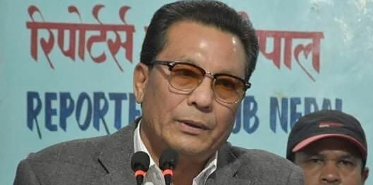 ऋषिबाबु परियार द्वारा राप्रपा परित्याग