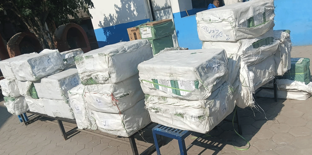 भन्सार छलीका आठ ८ लाखभन्दा बढीका सामान बरामद