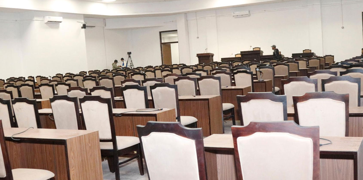 नयाँ संसद् भवनमा सबै सांसदलाई बेग्लाबेग्लै ‘चेम्बर’