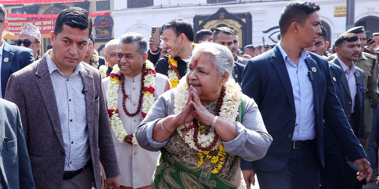 निवर्तमान प्रधानमन्त्री कार्की निजी निवास फिर्ता