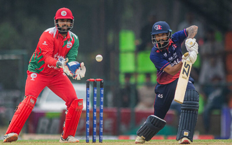 आइसिसी विश्वकप लिग-२ : नेपाल ओमानसँग १०२ रनले पराजित