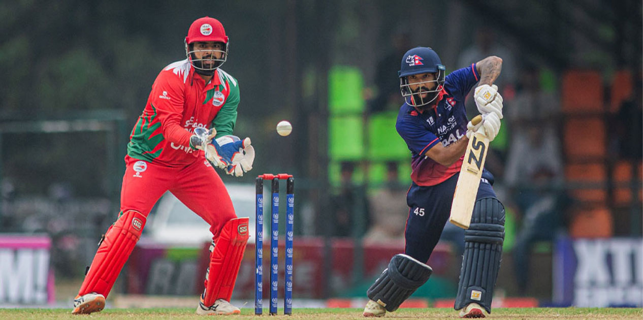 आइसिसी विश्वकप लिग-२ : नेपाल ओमानसँग १०२ रनले पराजित