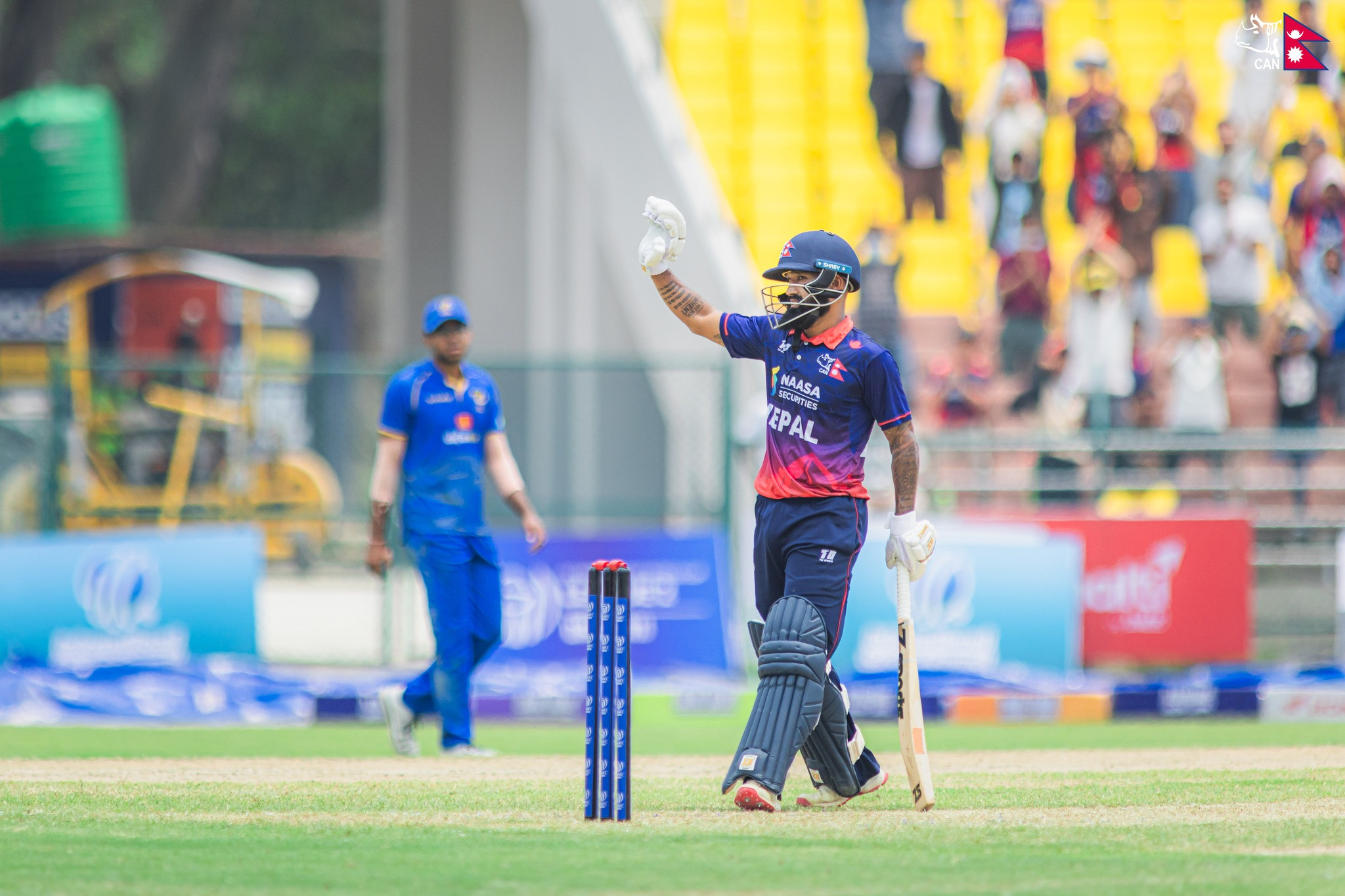 विश्वकप लिग–२ः नेपालले यूएईलाई दियो २०१ रनको लक्ष्य