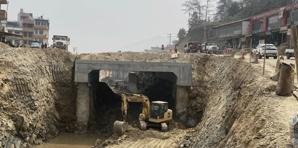 अरनिको राजमार्ग विस्तार: सामग्रीको मूल्यवृद्धिले निर्माण सुस्त