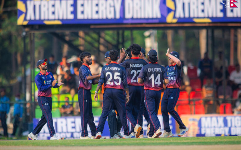 टी–२० आई सिरिज : कुशल भुर्तेलको विष्फोटिङ ब्याटिङमा नेपालले यूएईलाई हरायो ८ विकेटले हरायो