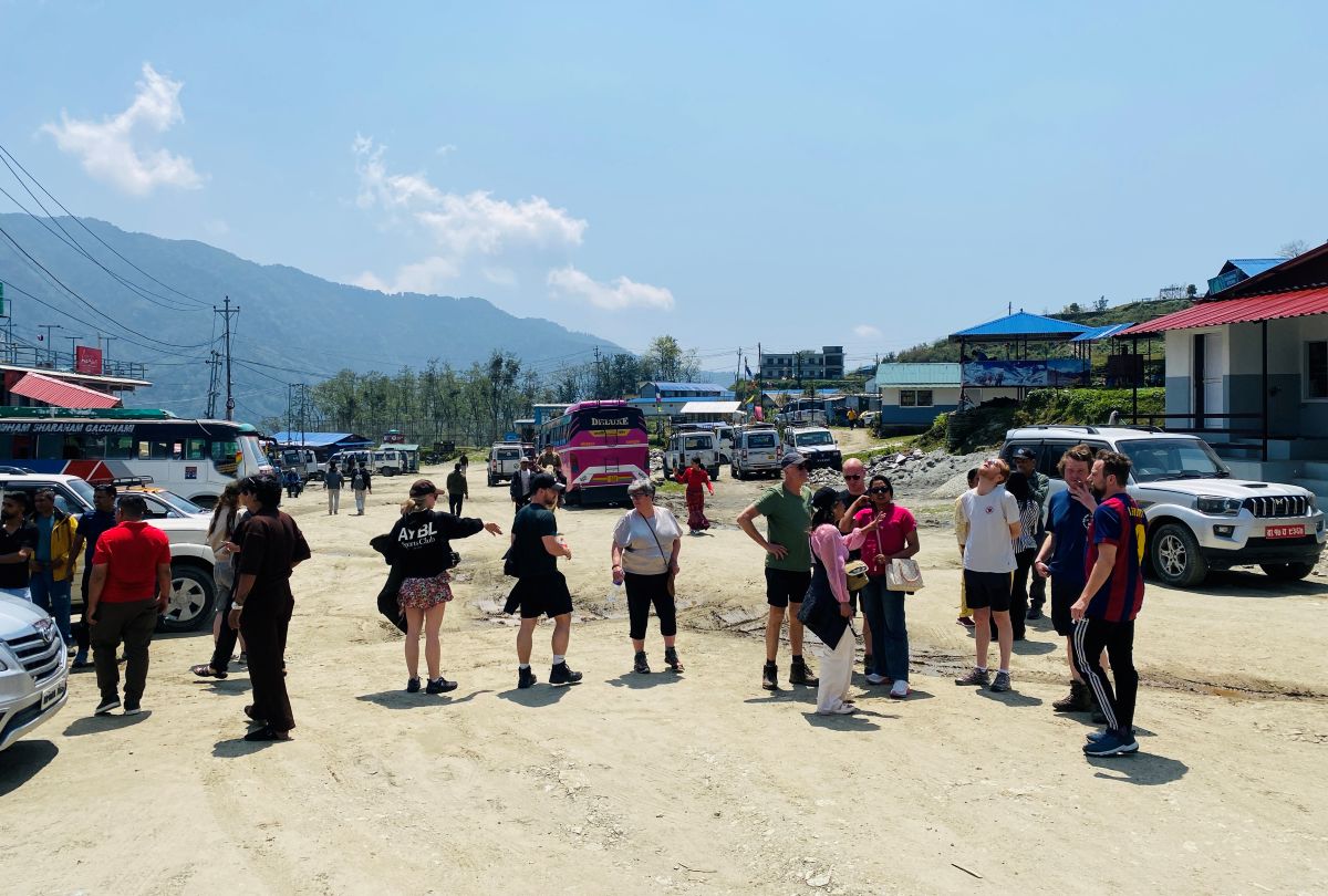 घान्द्रुकमा पर्यटकीय चहलपहल