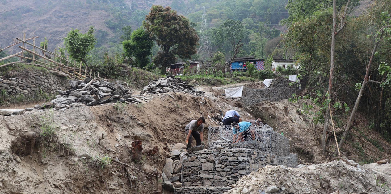 रणवाङ –दरुङ– हिदी सडक स्तरोन्नति थालियो