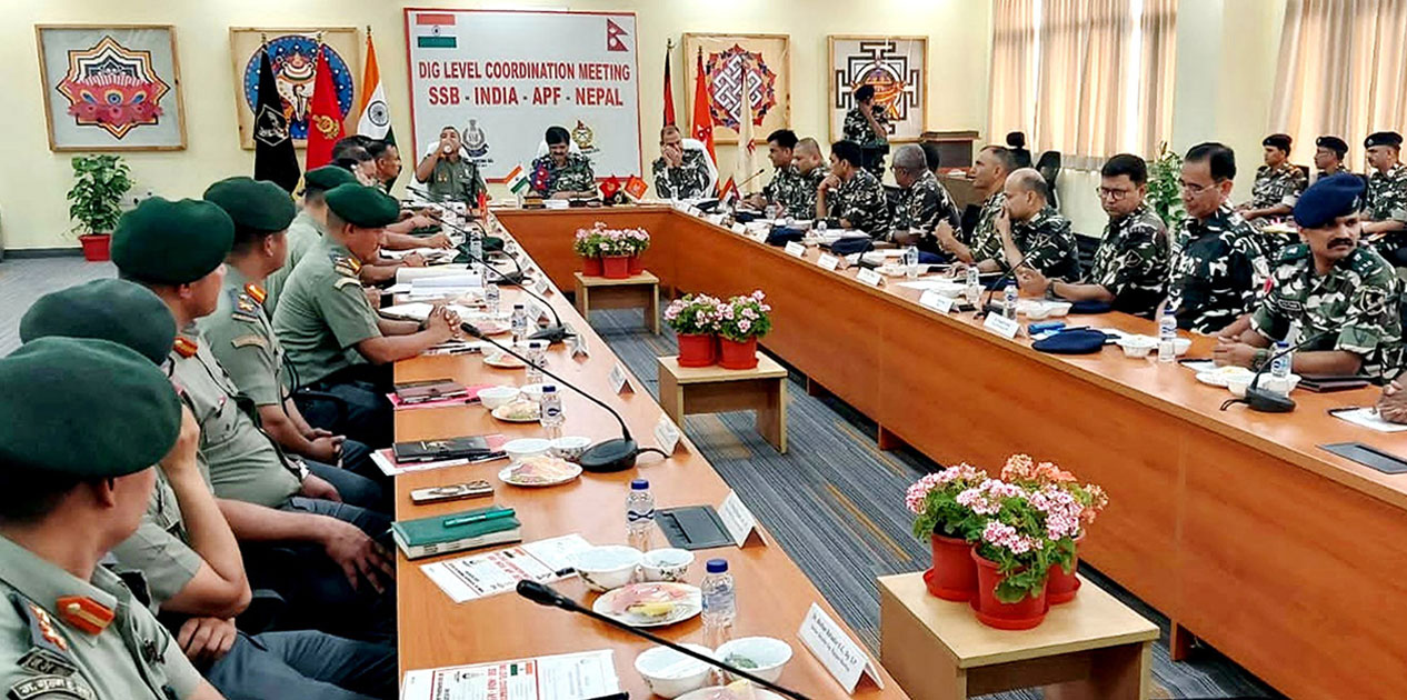 नेपाल-भारत सीमा व्यवस्थापन सुदृढीकरणका लागि उच्चस्तरीय समन्वय बैठक सम्पन्न