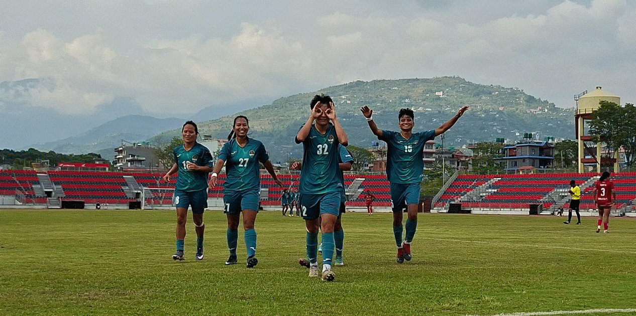 संकटालाई पराजित गर्दै आर्मी महिला गोल्डकपको फाइनलमा