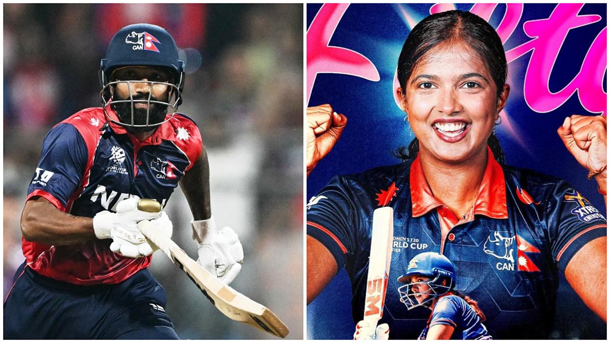 एसियाली छनोट : पुरुष र महिला क्रिकेट टिम अहिले चीनसँग प्रतिस्पर्धा गर्दै