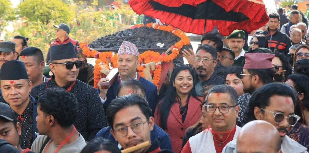 अमेरिका पुर्‍याइएको बुद्ध मूर्ति बज्रधातु विहारमा पुन:स्थापना