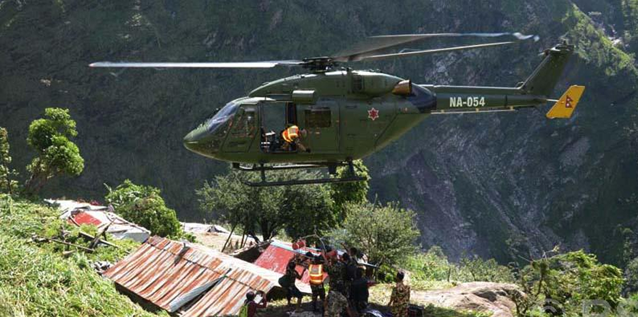 मनसुनजन्य विपद् प्रतिकार्यका लागि यस्तो छ नेपाली सेनाको तयारी