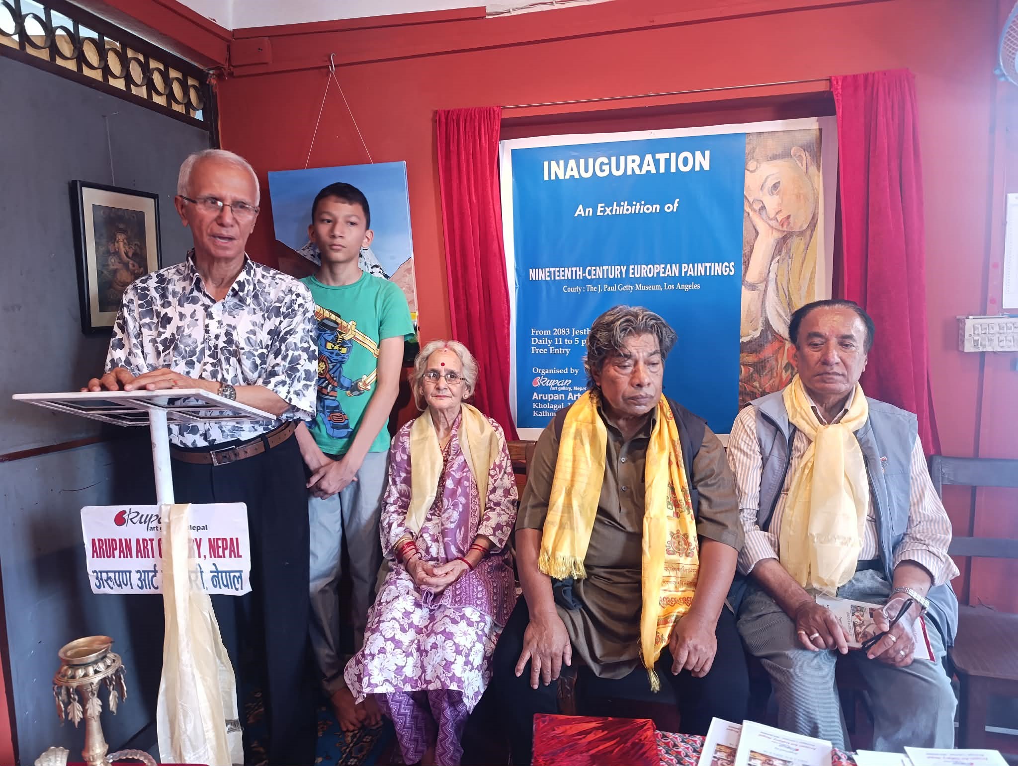 काठमाडौंमा १९औँ शताब्दीका युरोपेली कला प्रदर्शनी सुरु