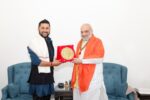 भारतका गृहमन्त्री अमित शाहसँग रास्वपा सभापति रविको भेट।