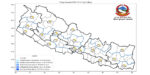 यस्तो छ आजको मौसम पूर्वानुमान