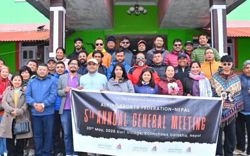 विश्व सगरमाथा दिवसमा कालिञ्चोकमा अल्पाइन स्पोर्ट्स फेडेरेसनको साधारणसभा, उच्च हिमाली क्षेत्रमा टग अफ वार र मोटरसाइकल र्‍याली