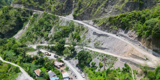 मालिकाको दरवाङ-फूलबारी सडक स्तरोन्नति