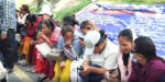 सरकारविरुद्ध दृष्टिविहीन नागरिकको माइतीघरमा प्रदर्शन