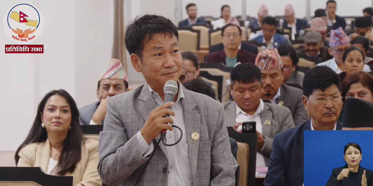 सभामुखलाई हर्क साम्पाङको प्रश्न- सीमा विवादबारे प्रधानमन्त्रीले दिएको अभिव्यक्ति रेकर्डबाट कहिले हट्छ ?