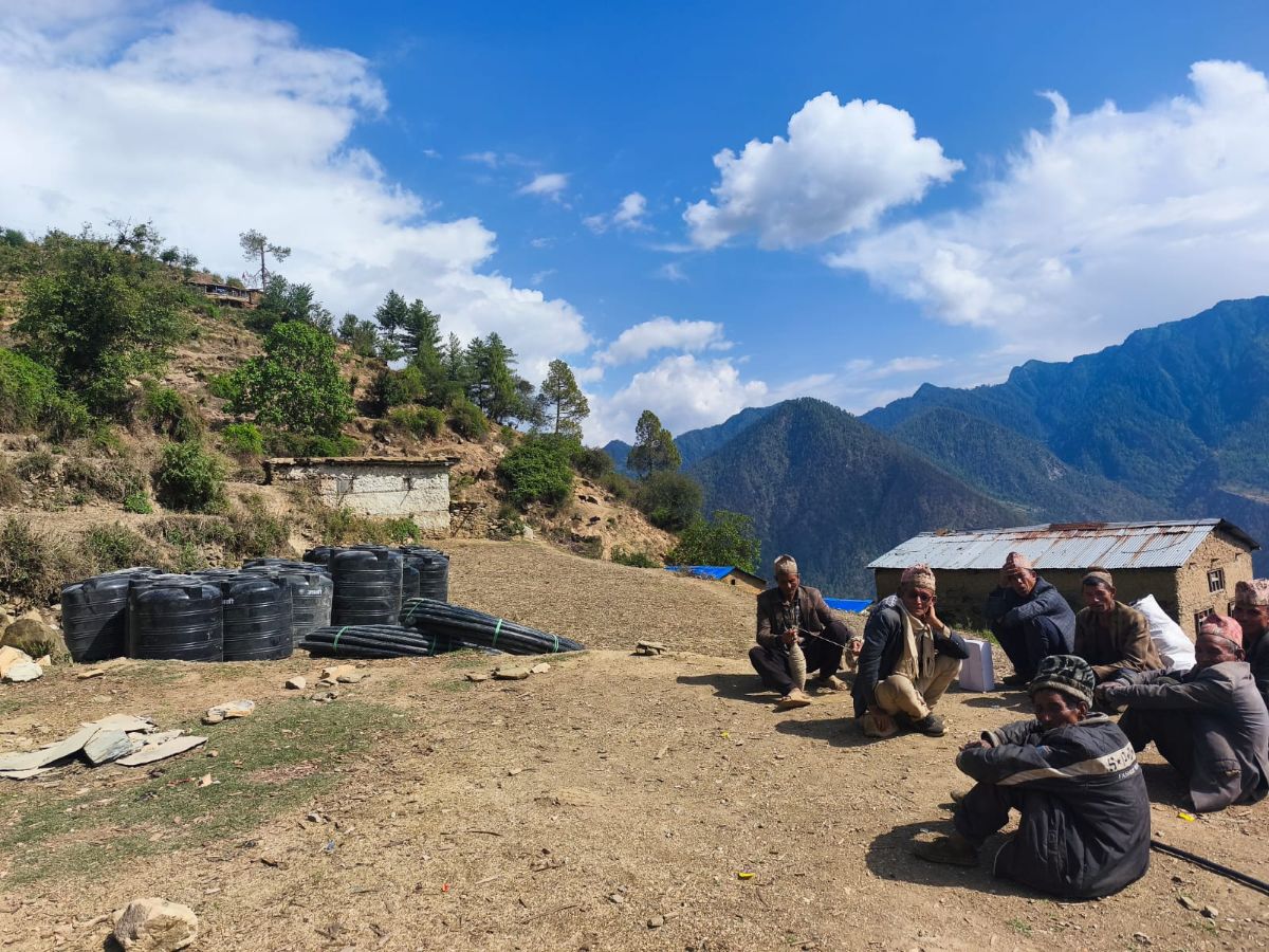 हुम्लाको ताँजाकोटमा खानेपानीको समस्या