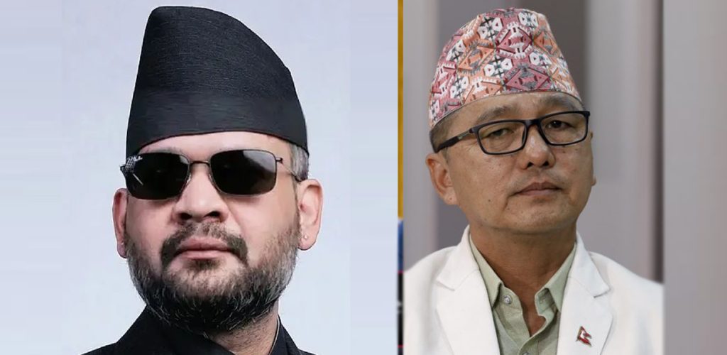 प्रधानमन्त्री शाह र राप्रपा अध्यक्ष लिङदेनबीच भेटवार्ता