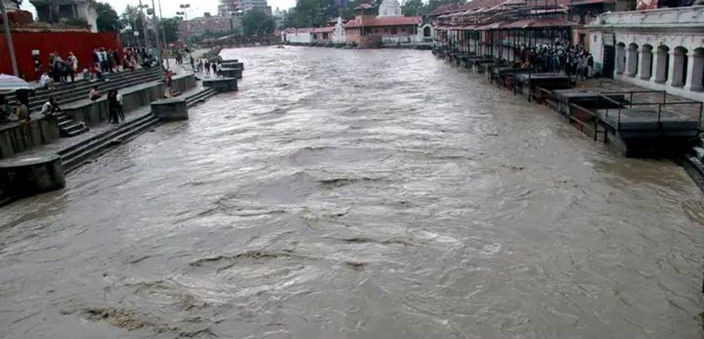 बागमती नदीले सतर्कता तह पार गर्‍यो, सतर्क रहन आग्रह